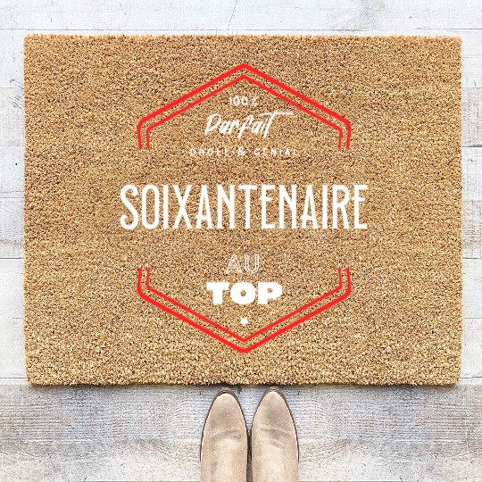 Soixantenaire parfait et au top Coir Doormats