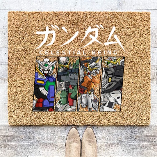 GUNDAM 00 Celestial Being Coir Doormats