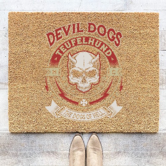 US Marines Corps Army Veterans Air Force Coir Doormats