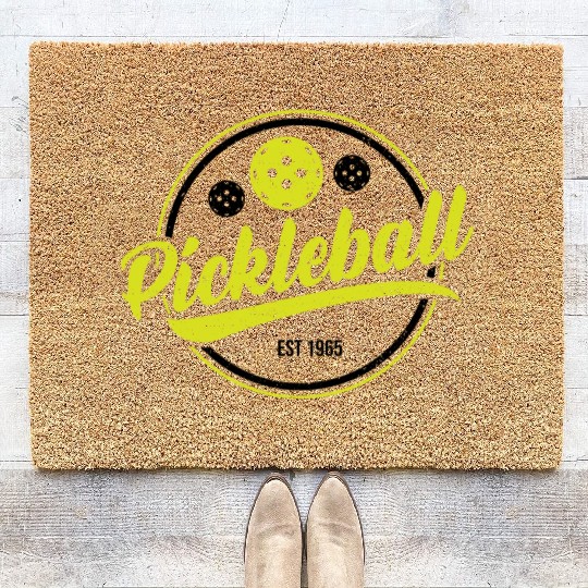 Pickleball Est 1965 - Hobbies Coir Doormats