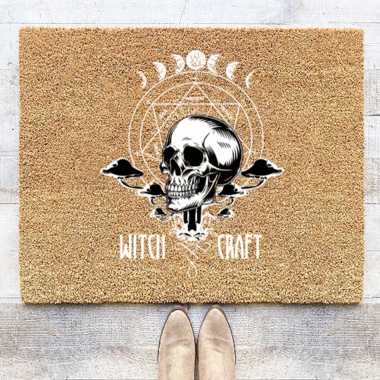 Witchcraft | Occult Goth Witches Coir Doormats