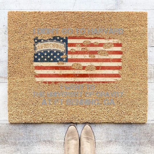 82nd Airborne Division US Army Veteran US Coir Doormats