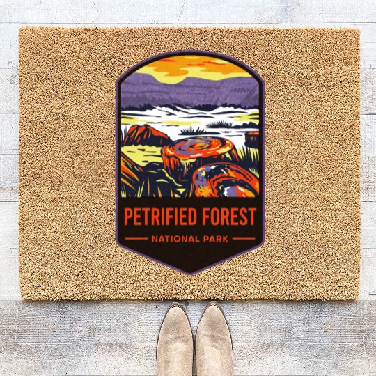 Petrified Forest National Park Coir Doormats