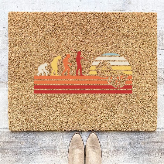 Retro Vintage Board Games Coir Doormats