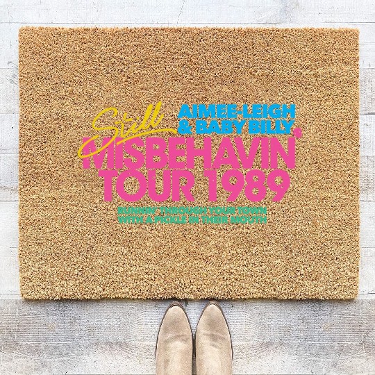 Righteous Gemstones Misbehavin Coir Doormats