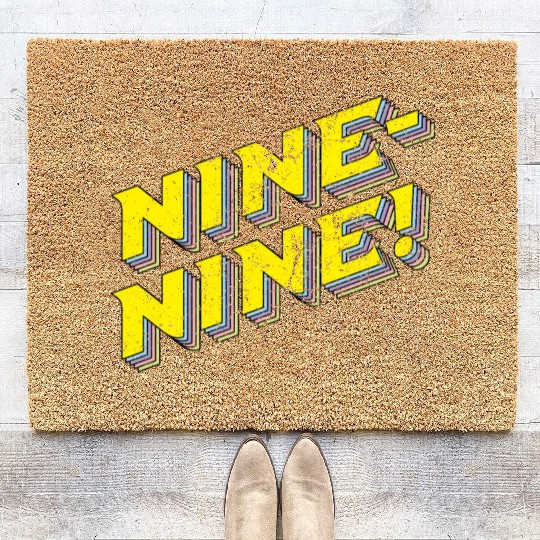 Brooklyn Nine Nine Coir Doormats