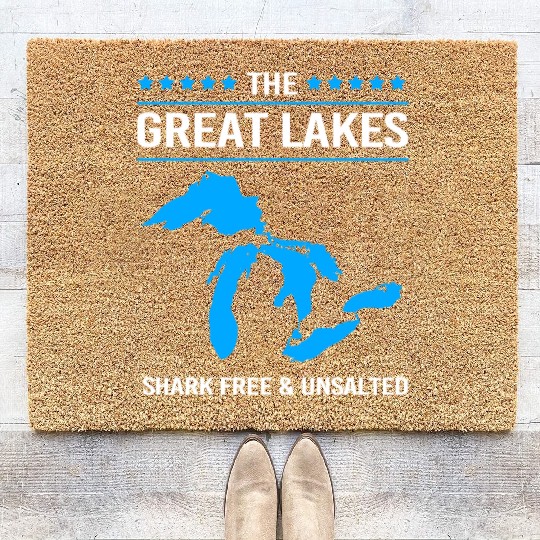 The Great Lakes Shark Free And Unsalted Coir Doormats