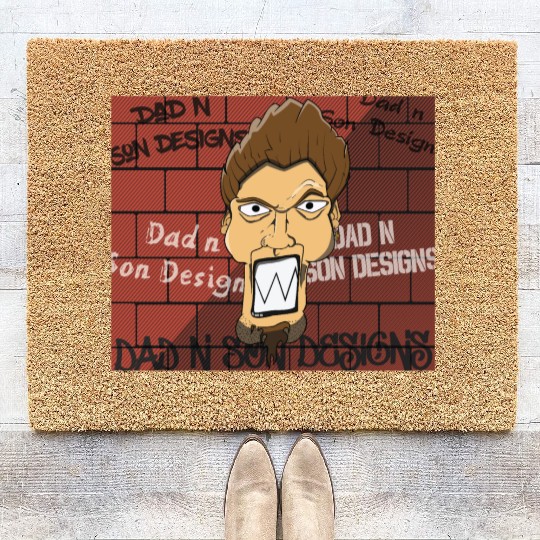 Punk Rocker Coir Doormats