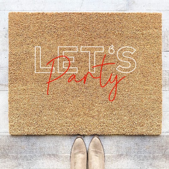 LETS PARTY Coir Doormats UNISEX