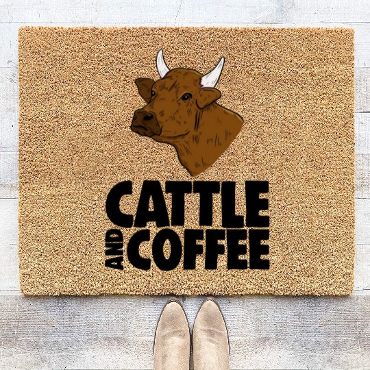 Cattle And Coffee Coir Doormats