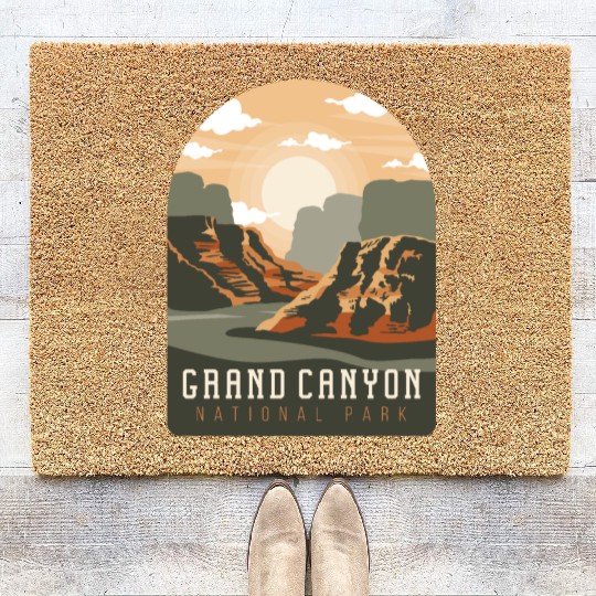 Grand Canyon National Park Grand Canyon National P Coir Doormats