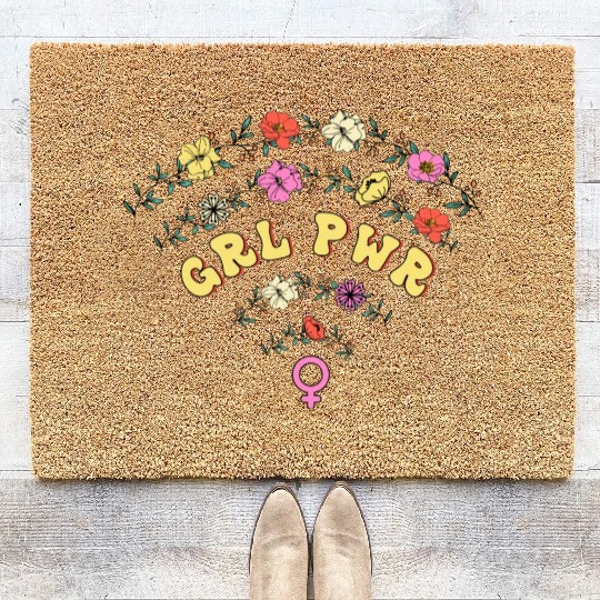 PWR sublimation Coir Doormats