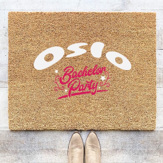Bachelor Party Coir Doormats Oslo Pre Wedding Celebration