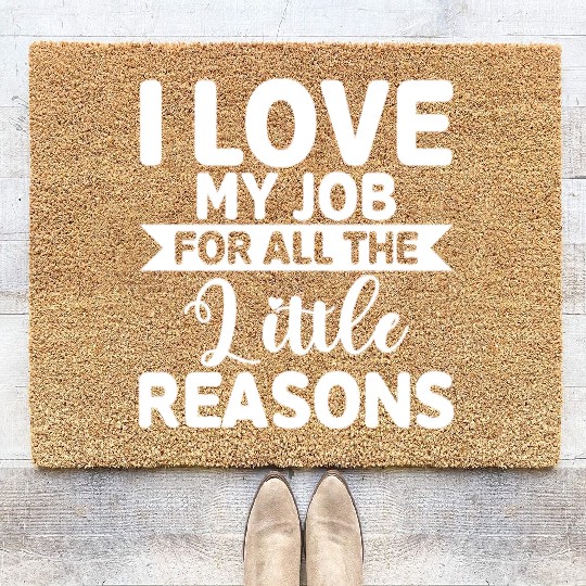 Teacher Life Coir Doormats