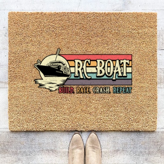 RC Boat Build Race Crash Repeat Model RC Boats Coir Doormats
