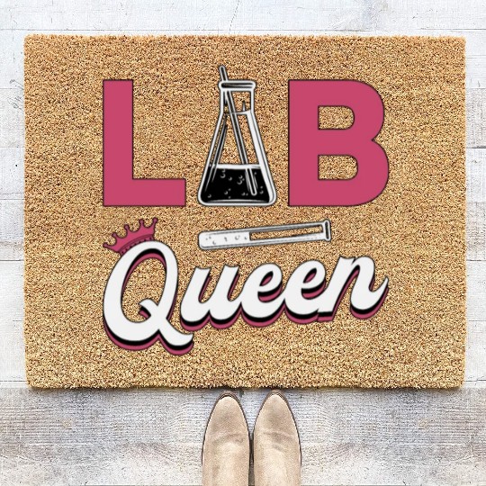 Lab Tech Lab Queen Laboratory Science Technician Coir Doormats