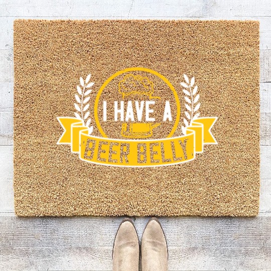 I have a beer belly Coir Doormats