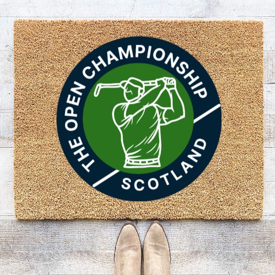 Open Championship, Golf, Golf Tournament Coir Doormats