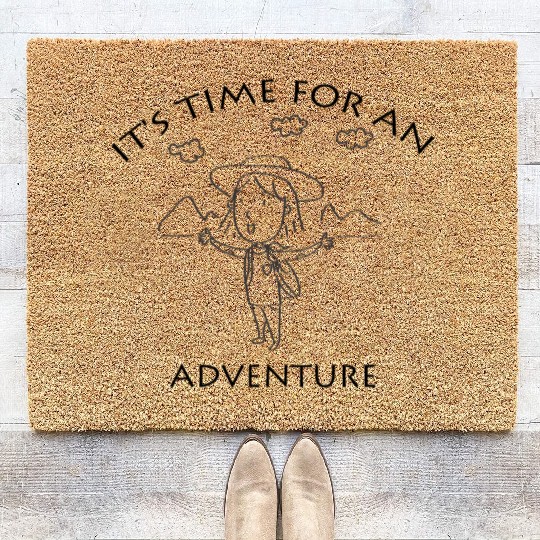 It's time for an adventure - Rock Climbing Coir Doormats