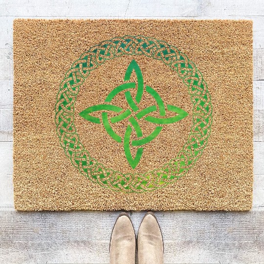 Celtic Knot Coir Doormats
