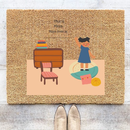 Back to school Coir Doormats