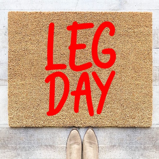 Leg Day Handicapped Wheelchair 17 Coir Doormats