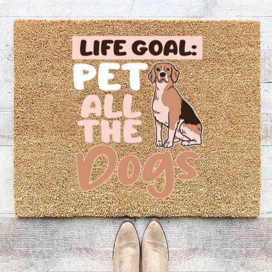 I Love YOu a Latte Coffee Cappuicino Loving Wife Coir Doormats