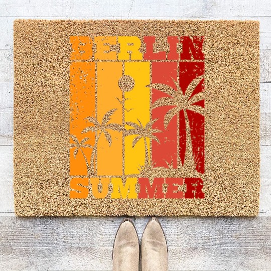 Berlin summer Coir Doormats