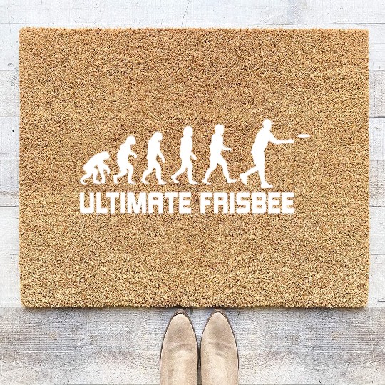 Ultimate Frisbee Evolution Disc Golf Coir Doormats