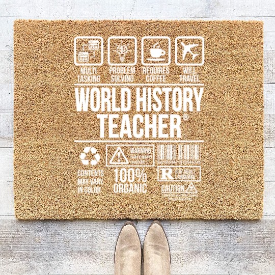 World History Teacher | #TSM Coir Doormats