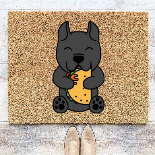 Cane Corso Taco Lover Coir Doormats