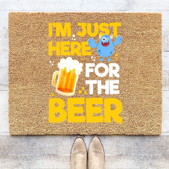 Monster Family Colorful Big Brother Coir Doormats