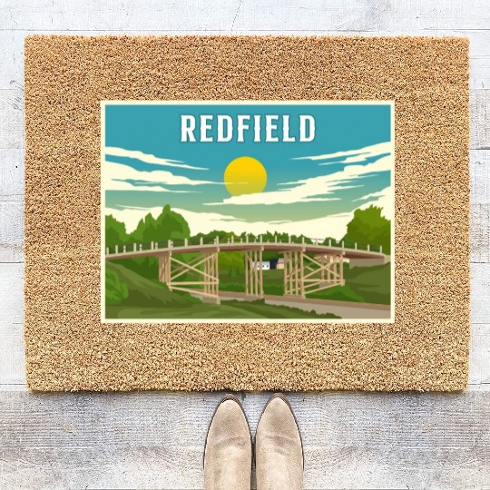 Redfield Historic James Street Bridge Coir Doormats