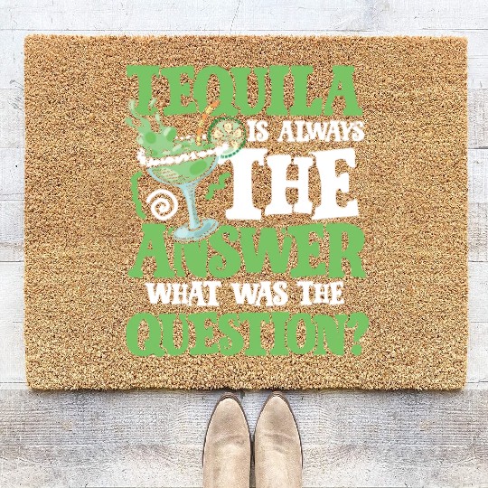 Tequila answer Coir Doormats