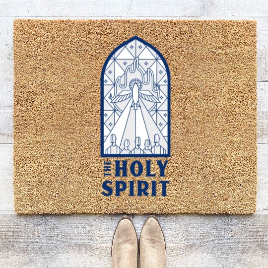The Holy Spirit Coir Doormats