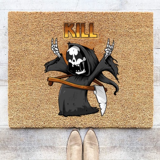 Hard rock deadly Coir Doormats