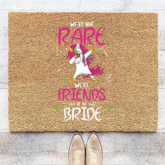 Friends Of Bride Bachelorette Party Hen Party Coir Doormats