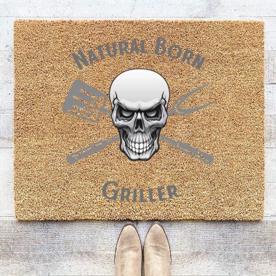 Natural Born Griller Coir Doormats