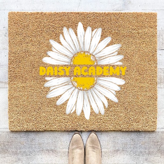 Daisy Garden Gardening Gardener Coir Doormats