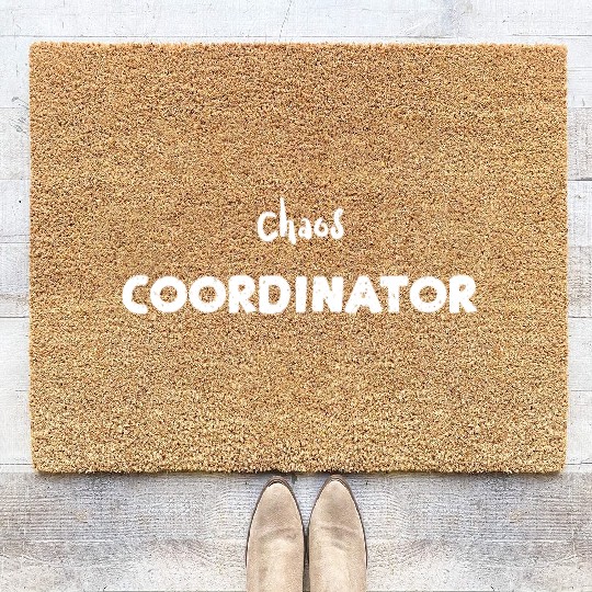 Chaos Coordinator - Teacher Coir Doormats