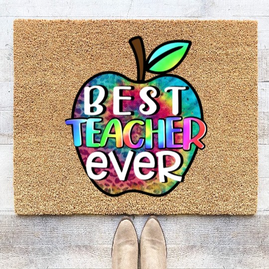 Teacher, Best Teacher Ever Coir Doormats