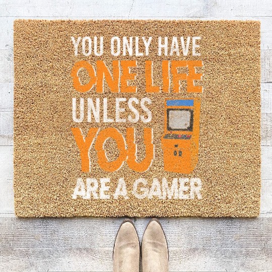 Gamer Convention Console Video Game Coir Doormats