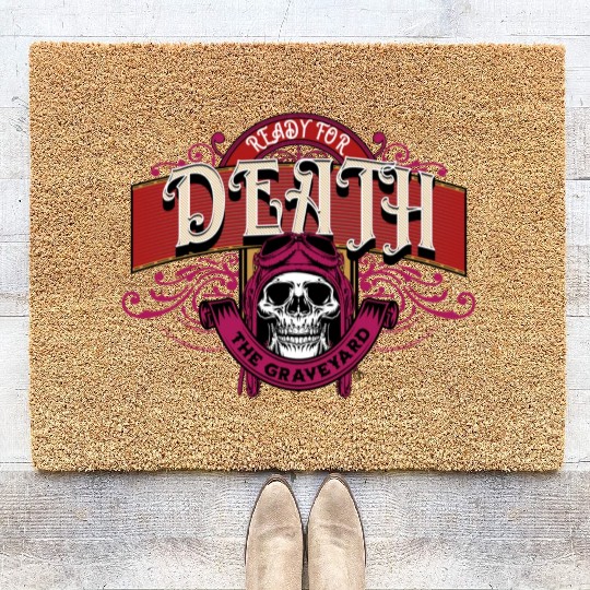 Death:The Graveyard Coir Doormats