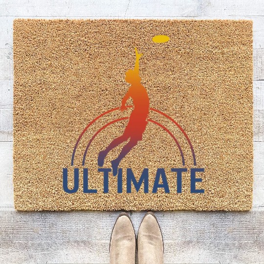 Frisbee Coir Doormats, Ultimate Frisbee Coir Doormats, Flying Disc