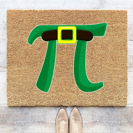 Pi Day Coir Doormats Women Kids Men Toddler Math Teacher