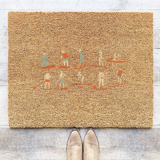 Boats Race Coir Doormats