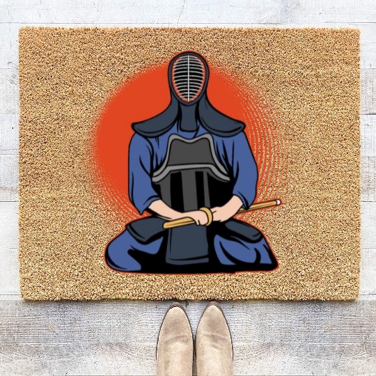 Kendo Master Kenjutsu Bamboo Swords Japanese MMA Coir Doormats
