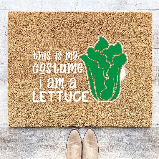I Am A Lettuce Funny Coir Doormats