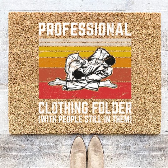 Professional Clothing Folder BJJ JuJitsu Brazilian Coir Doormats