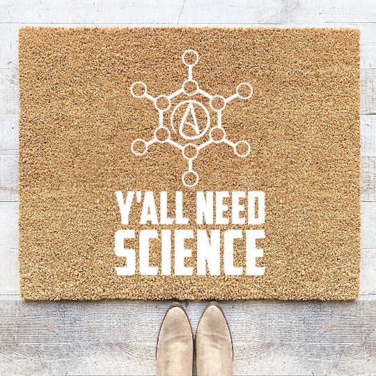 Atheism Atheist Coir Doormats